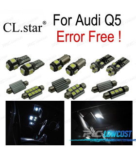 KIT 20 AMPOULES LED INTÉRIEUR POUR AUDI Q5 2009-2016