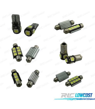 KIT 30 AMPOULES LED INTÉRIEUR POUR AUDI SQ5 DEPORTE QUATTRO 14-16