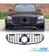 CALANDRE MERCEDES GLC X253 SUV 19- LOOK AMG NOIR CHROMÉ