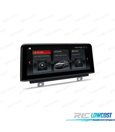 AUTORADIO GPS ANDROID 12 POUR BMW SÉRIE 3 F30 F31 F34 SÉRIE 4 F32 F33 F36 13-16 NBT