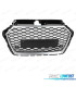 CALANDRE AUDI A3 8V 17-19 LOOK RS3 NOIR ARGENT