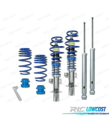 SUSPENSION FILETÉ BLUE LINE AUDI A1 SEAT IBIZA III+IV SKODA FABIA I-III VOLKSWAGEN VW FOX, POLO 9N, POLO 6