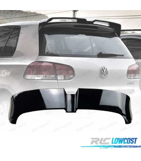 ALERON SPOILER VOLKSWAGEN VW GOLF 6 08-13 LOOK OETTINGER NOIR BRILLANT
