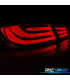 FEUX ARRIÈRE BMW F10 10-13 LED BAR NOIR FUMÉ