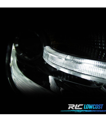 PHARES AUDI A4 B8 07-11 DAYLIGHT FOND CHROMÉ