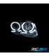 PHARES AUDI A4 B5 94-99 ANGEL EYES CCFL FOND NOIR