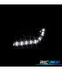 PHARES AUDI A3 8P 03-08 FEUX DE JOUR À LED FOND CHROME