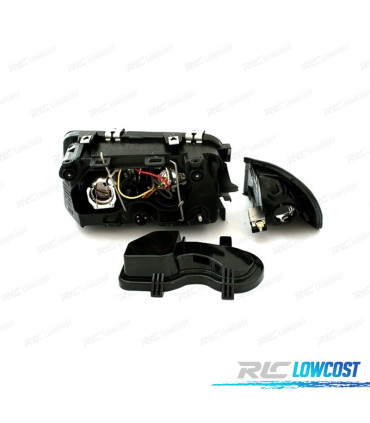 PHARE AUDI A3 8L 96-00 ANGEL EYES FOND NOIR H7