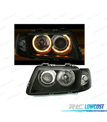 PHARE AUDI A3 8L 96-00 ANGEL EYES FOND NOIR