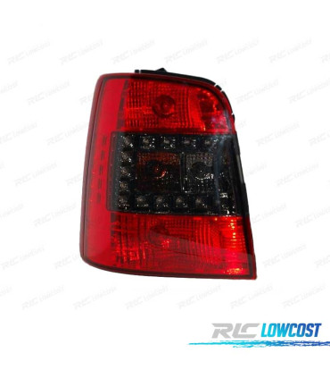 FEUX ARRIÈRE VOLKSWAGEN VW TOURAN 03-06 LED ROUGE