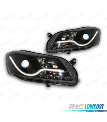 PHARES VOLKSWAGEN VW PASSAT 12- DRL NOIR