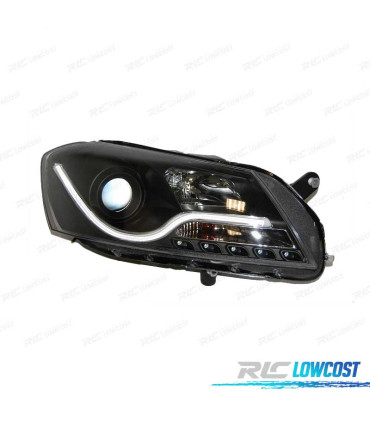 PHARES VOLKSWAGEN VW PASSAT 12- DRL NOIR