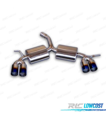 LIGNE D'ÉCHAPPEMENT VOLKSWAGEN VW GOLF 6 1.4 DOUBLE BLEUE