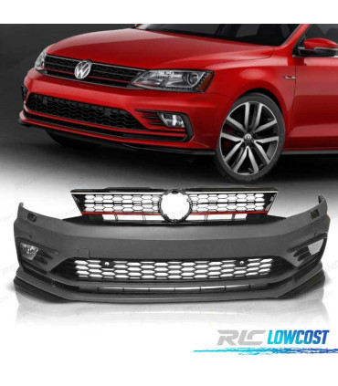PARE-CHOCS AVANT VOLKSWAGEN VW JETTA 15- + ANTIBROUILLARDS LOOK GLI