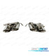 EMBOUTS D´ÉCHAPPEMENT FORD MUSTANG 18-23 LOOK GT500 CHROMÉ