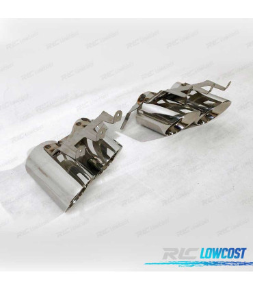 EMBOUTS D´ÉCHAPPEMENT FORD MUSTANG 18-23 LOOK GT500 CHROMÉ