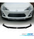 SPOILER LAME PARE-CHOCS AVANT TOYOTA GT 86 CARBONE