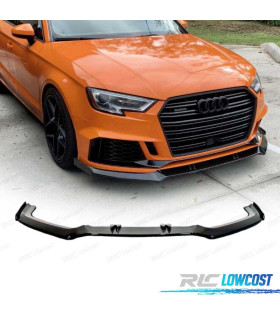 SPOILER LAME DE PARE-CHOCS AVANT AUDI A3 RS3 17-20 NOIR
