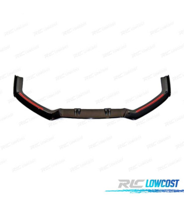 SPOILER LAME DE PARE-CHOCS AVANT AUDI A3 RS3 17-20 NOIR