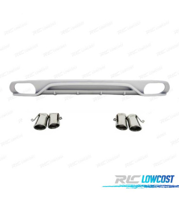 DIFFUSEUR AUDI A4 B8 AVANT 4P 09-12 + EMBOUTS D'ÉCHAPPEMENT