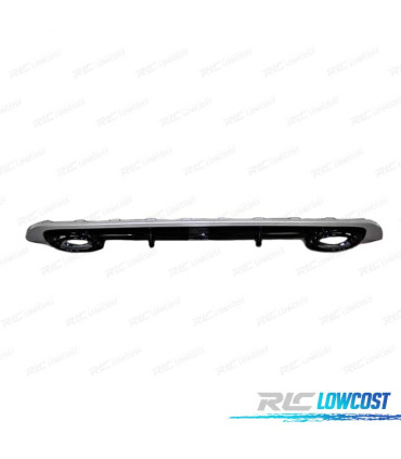DIFFUSEUR AUDI A6 C6 BERLINE AVANT 09-12 LOOK RS6 NOIR BRILLANT
