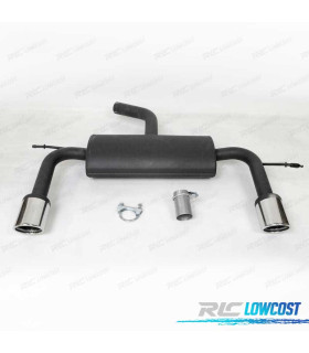 LIGNE D'ÉCHAPPEMENT AUDI A3 SPORTBACK 12-CHROMÉ