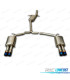 LIGNE D'ÉCHAPPEMENT POUR AUDI A4 B9 2.0 LOOK CATBACK 15- DOUBLE