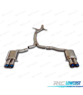 LIGNE D'ÉCHAPPEMENT AUDI A5 2.0T LOOK CATBACK 11-16 DOUBLE