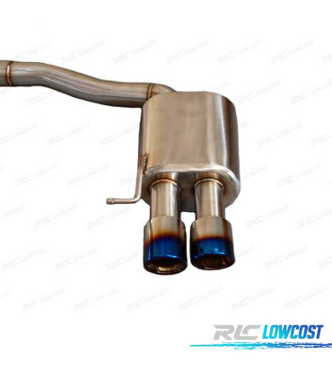 LIGNE D'ÉCHAPPEMENT POUR AUDI A5 2.0T LOOK CATBACK 11-16 DOUBLE