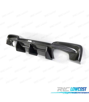 DIFFUSEUR BMW E82 E88 1M 06-13 CARBONE