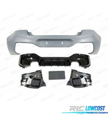 PARE-CHOCS ARRIÈRE BMW F20 F21 LCI 15-19 LOOK M PERFORMANCE PDC