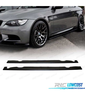 RAJOUTS BAS DE CAISSE BMW E92 E93 LOOK M3 NOIR BRILLANT