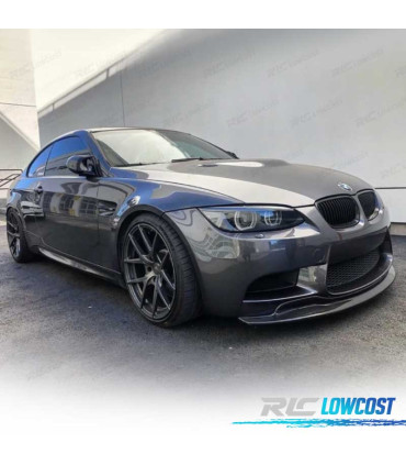 SPOILER LAME AVANT BMW E92 E93 06-14 LOOK M3 NOIR BRILLANT