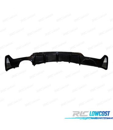 DIFFUSEUR BMW F32 F33 F36 LOOK M PERFORMANCE CARBONE DOUBLE SORTIE GAUCHE