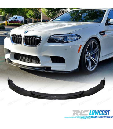 SPOILER LAME DE PARE-CHOCS AVANT BMW F10 F11 10-12 LOOK M5 CARBONE