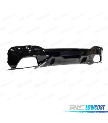 DIFFUSEUR BMW G30 G31 LOOK M PERFORMANCE NOIR BRILLANT