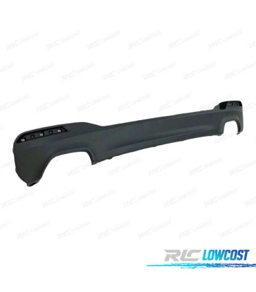 DIFFUSEUR ARRIÈRE BMW G30 G31 17-19 LOOK M TECH 2 SORTIES