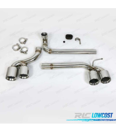 ENSEMBLE D'ÉCHAPPEMENT AVEC EMBOUTS BMW E90 E92 LOOK M3