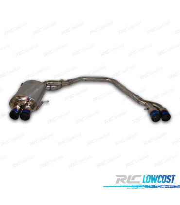 LIGNE D'ÉCHAPPEMENT POUR BMW F10 F11 DOUBLE SORTIE
