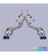 LIGNE D'ÉCHAPPEMENT COMPLET BMW F10 M5 F11 LOOK M5