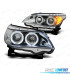 PHARES BMW E60 E61 03-07 FEUX DIURNE LED NOIR