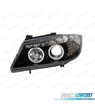 PHARES BMW E90 05-08 DAYLIGHT LED NOIR