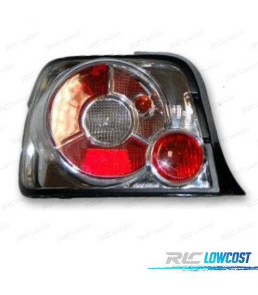 FEUX ARRIÈRE BMW E36 2P 92-98 LED LOOK LEXUS CHROME