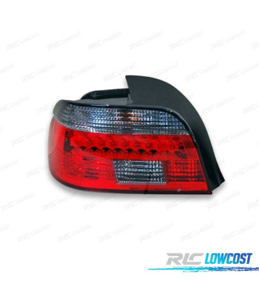 FEUX ARRIÈRE BMW E39 95-00 LED FOND CHROMÉ
