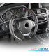 VOLANT BMW F30 F31 F32 F33 F36 11-20 LOOK M CARBONE + NOIR