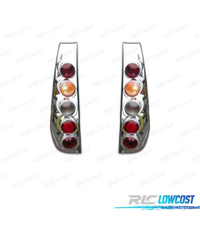 FEUX ARRIÈRE FIAT PUNTO STYLE LEXUS  93- CHROMÉ